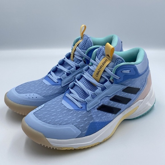 adidas Shoes - adidas Crazyflight 6 Mid WIndoor Volleyball Shoes Blue Women's 7.5 NWT HP7032